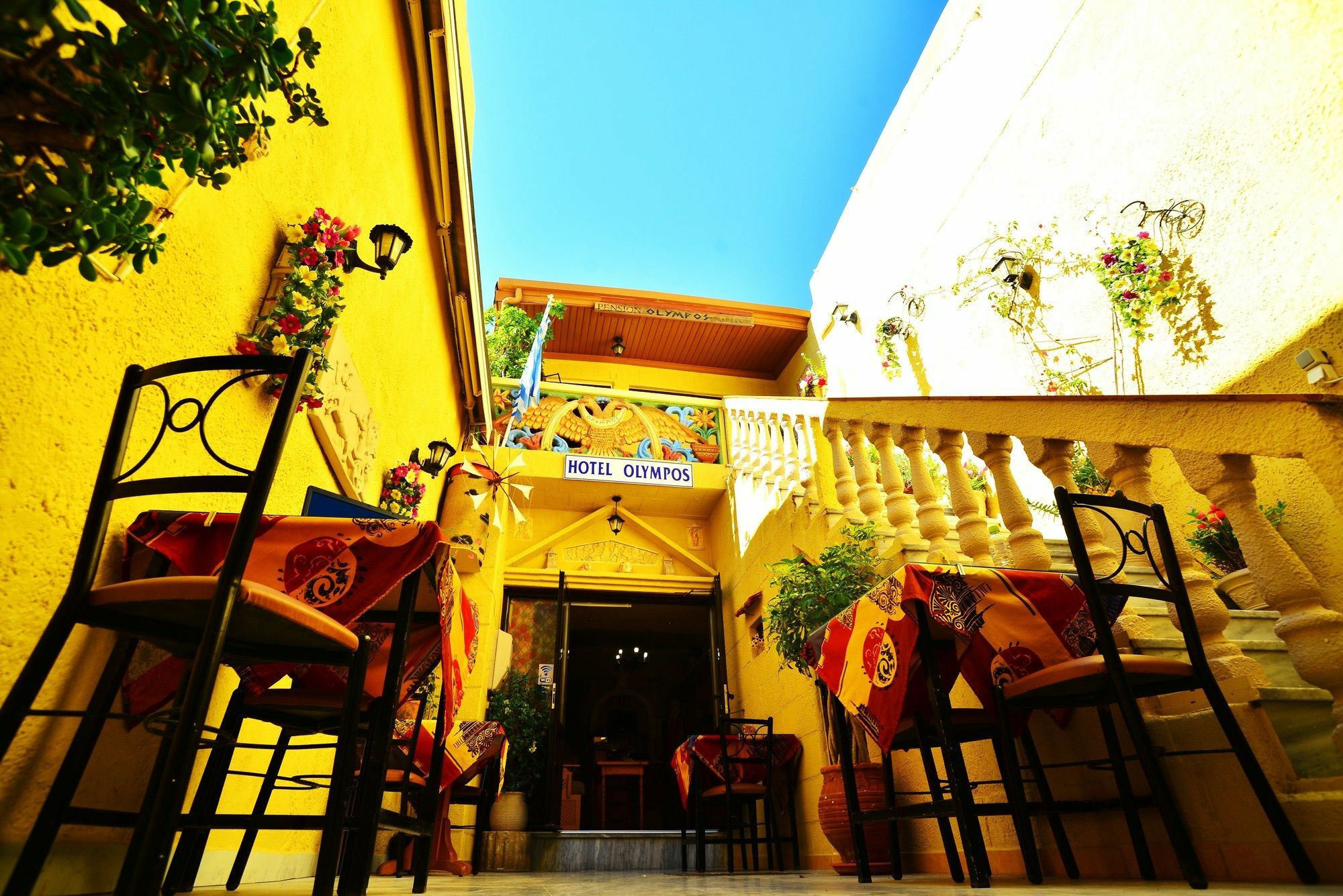 Rhodes City Olympos Pension מראה חיצוני תמונה