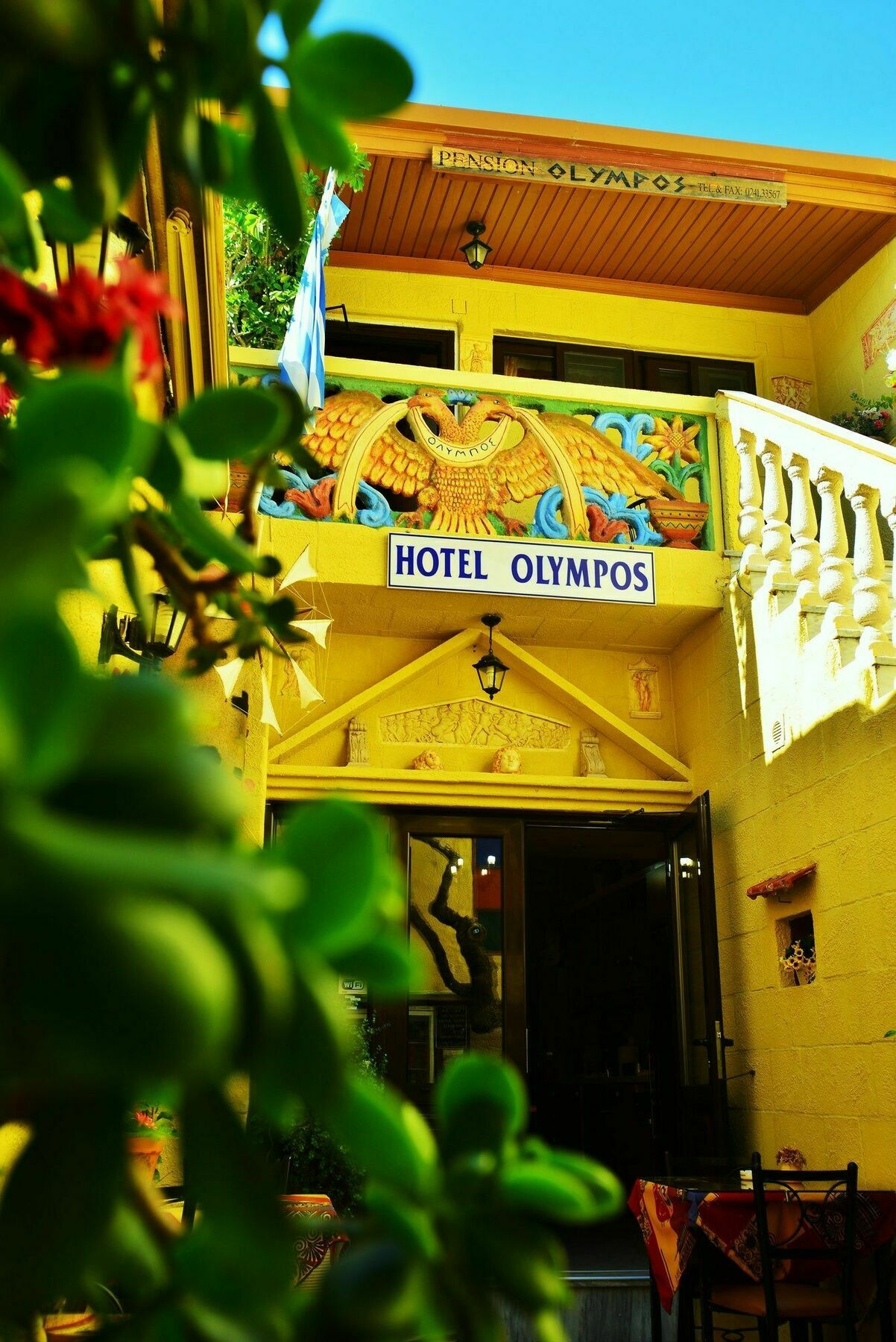 Rhodes City Olympos Pension מראה חיצוני תמונה