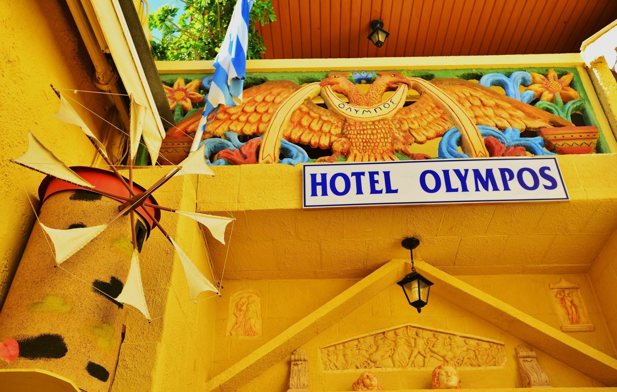 Rhodes City Olympos Pension מראה חיצוני תמונה
